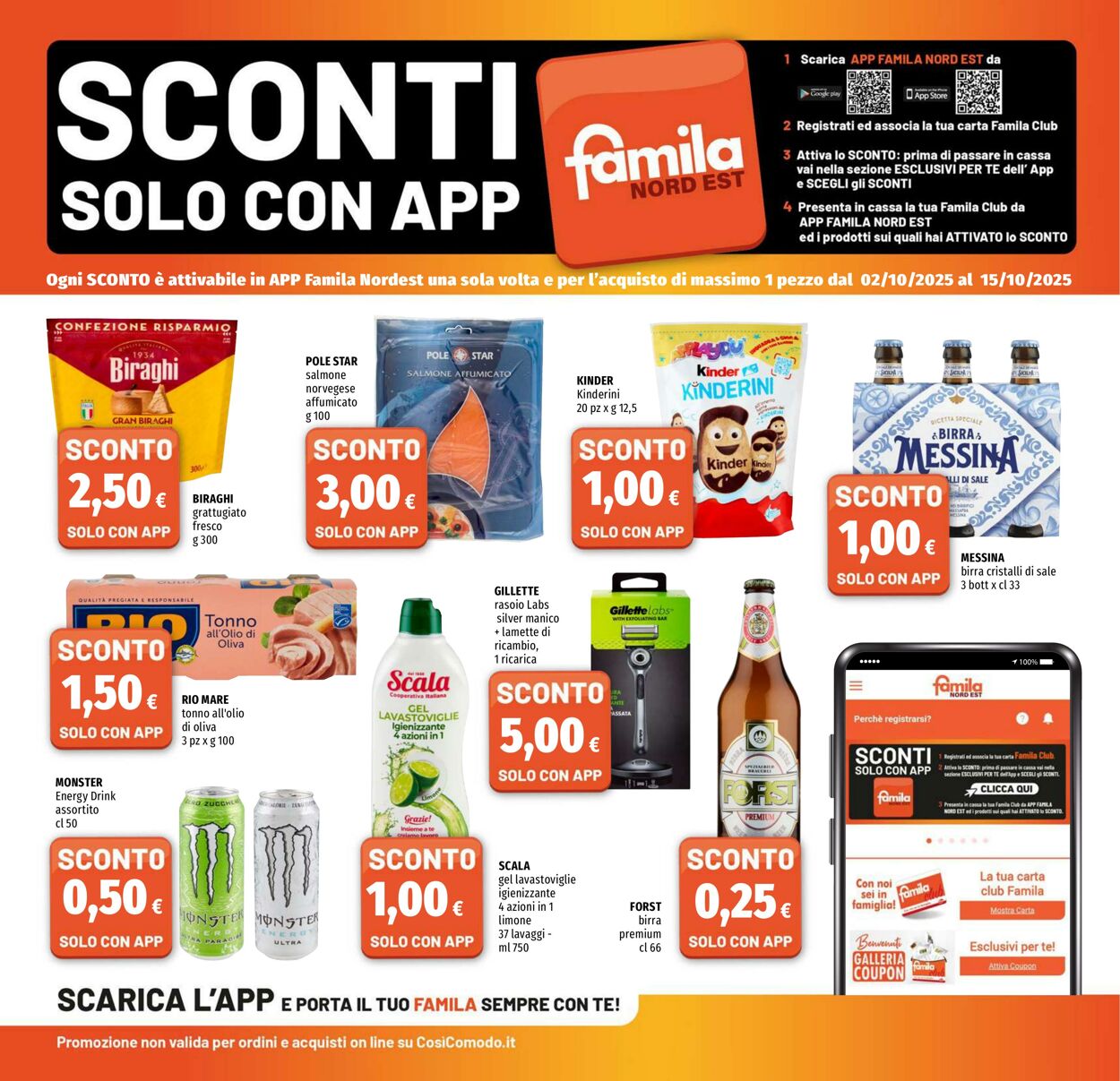 Volantino Famila 02.10.2025 - 15.10.2025