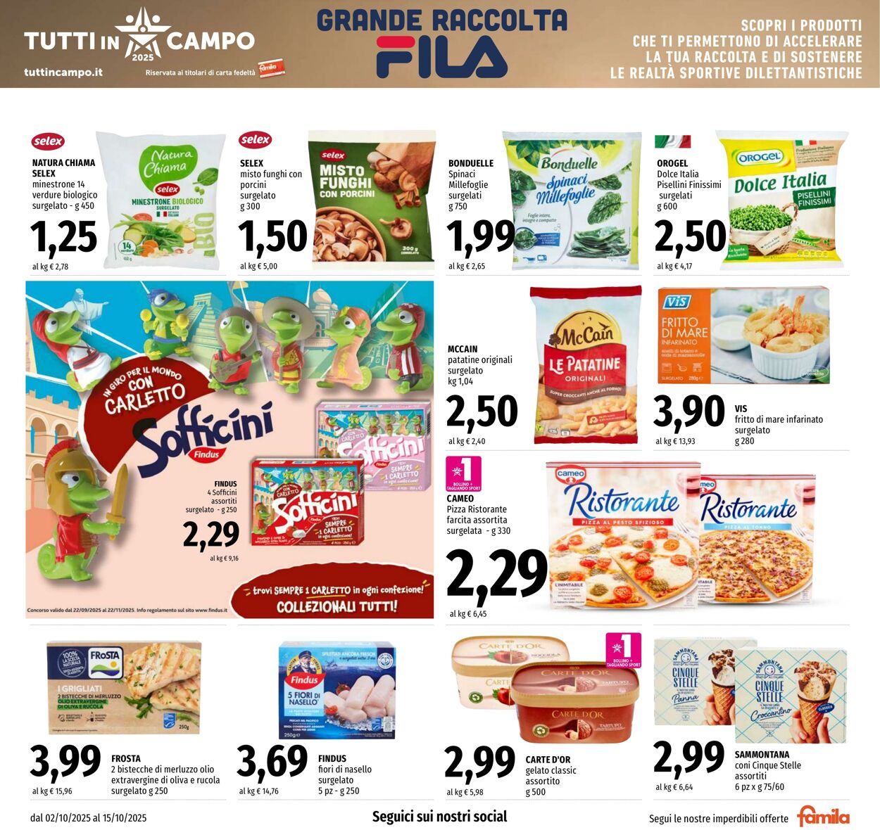 Volantino Famila 02.10.2025 - 15.10.2025