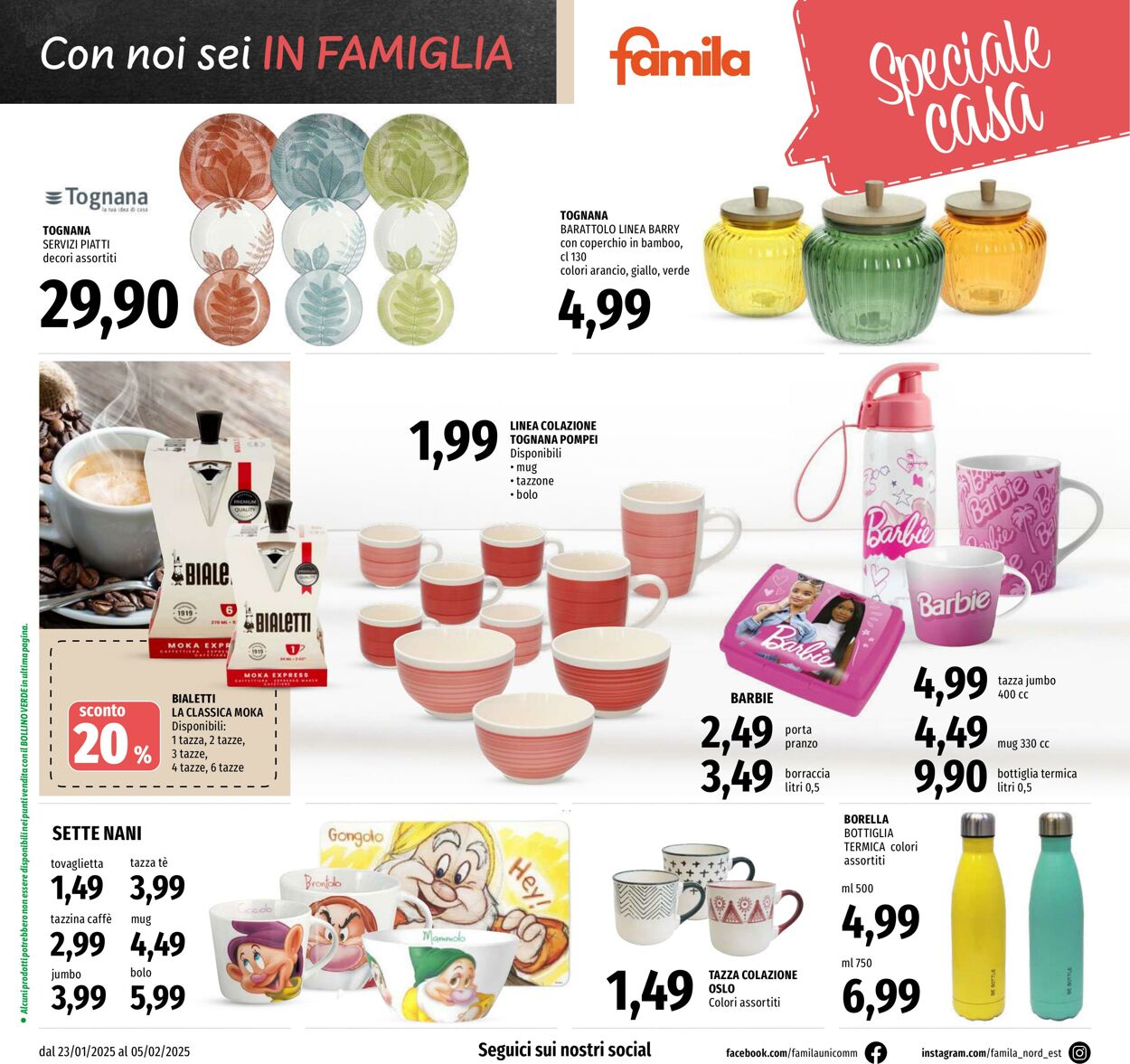 Volantino Famila 23.01.2025 - 05.02.2025