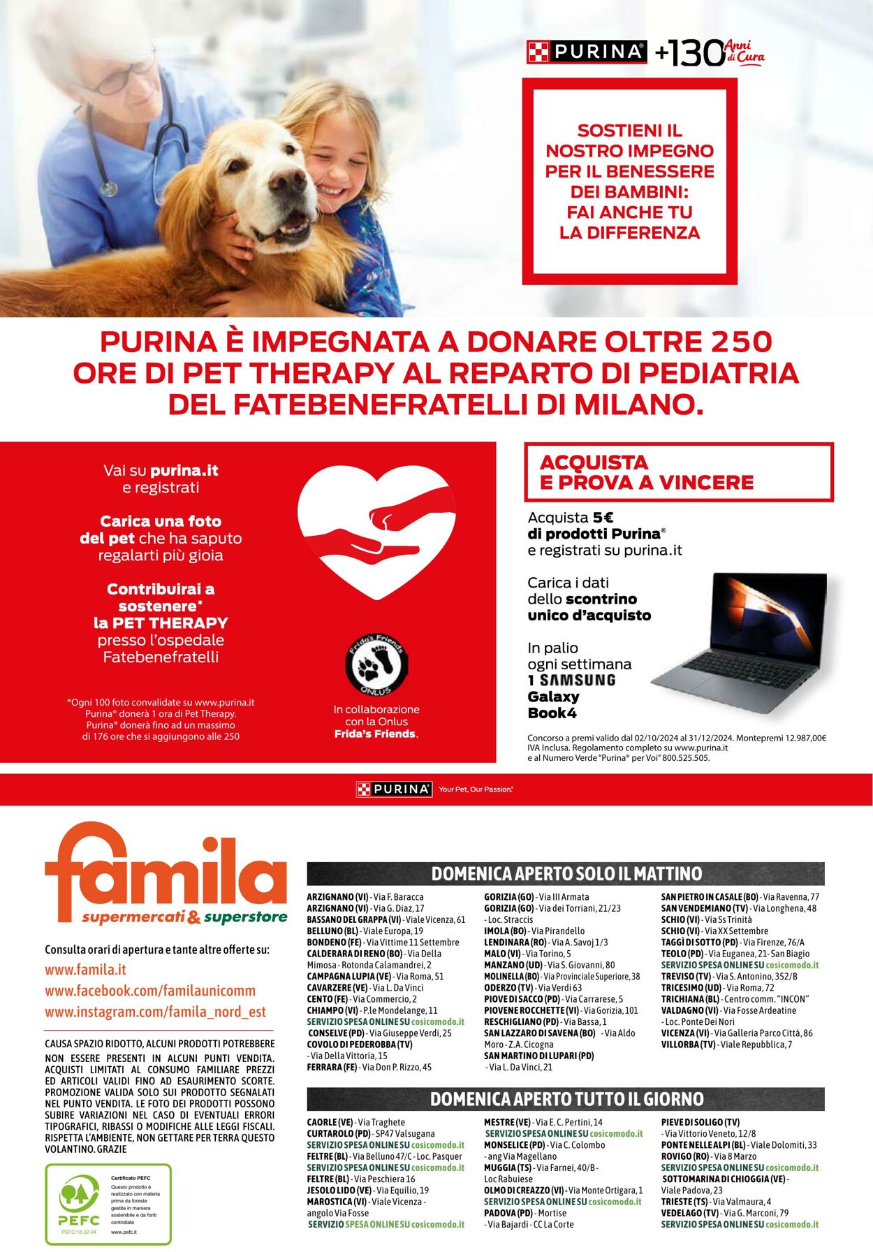 Volantino Famila 17.10.2024 - 13.11.2024