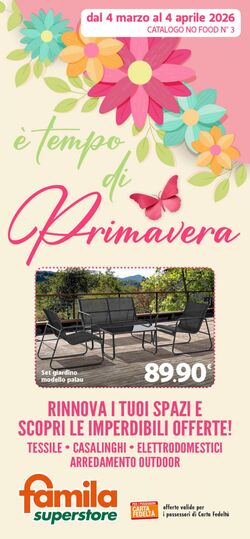 Volantino Famila 09.04.2026 - 22.04.2026