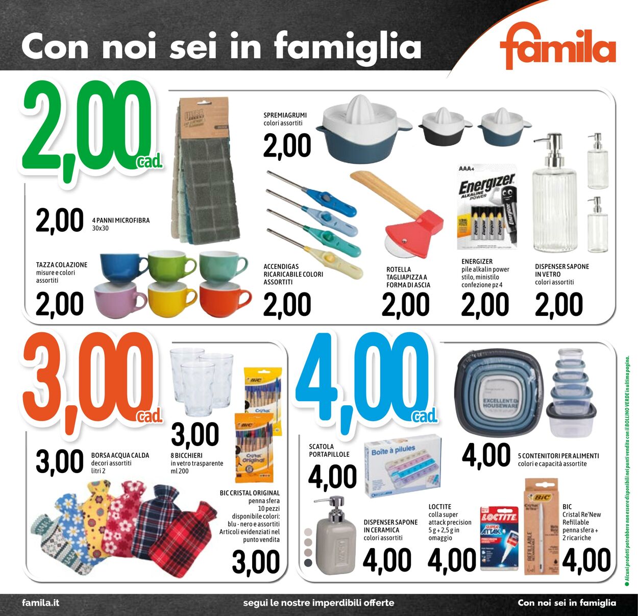 Volantino Famila 12.01.2023 - 25.01.2023