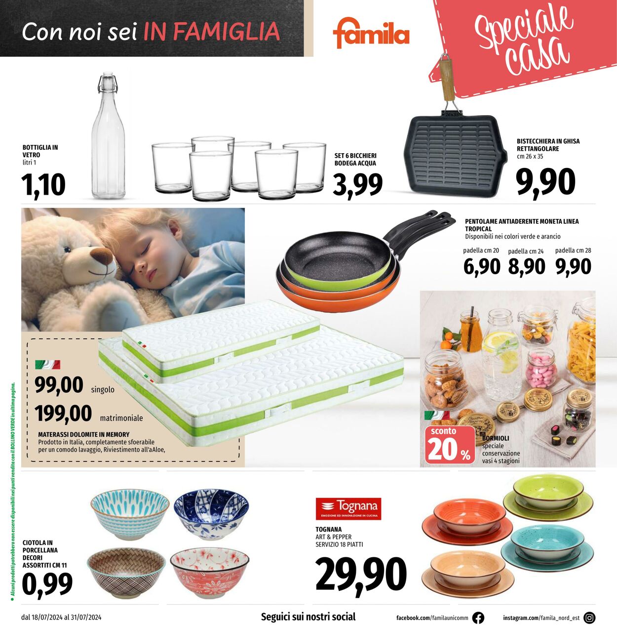 Volantino Famila 18.07.2024 - 31.07.2024