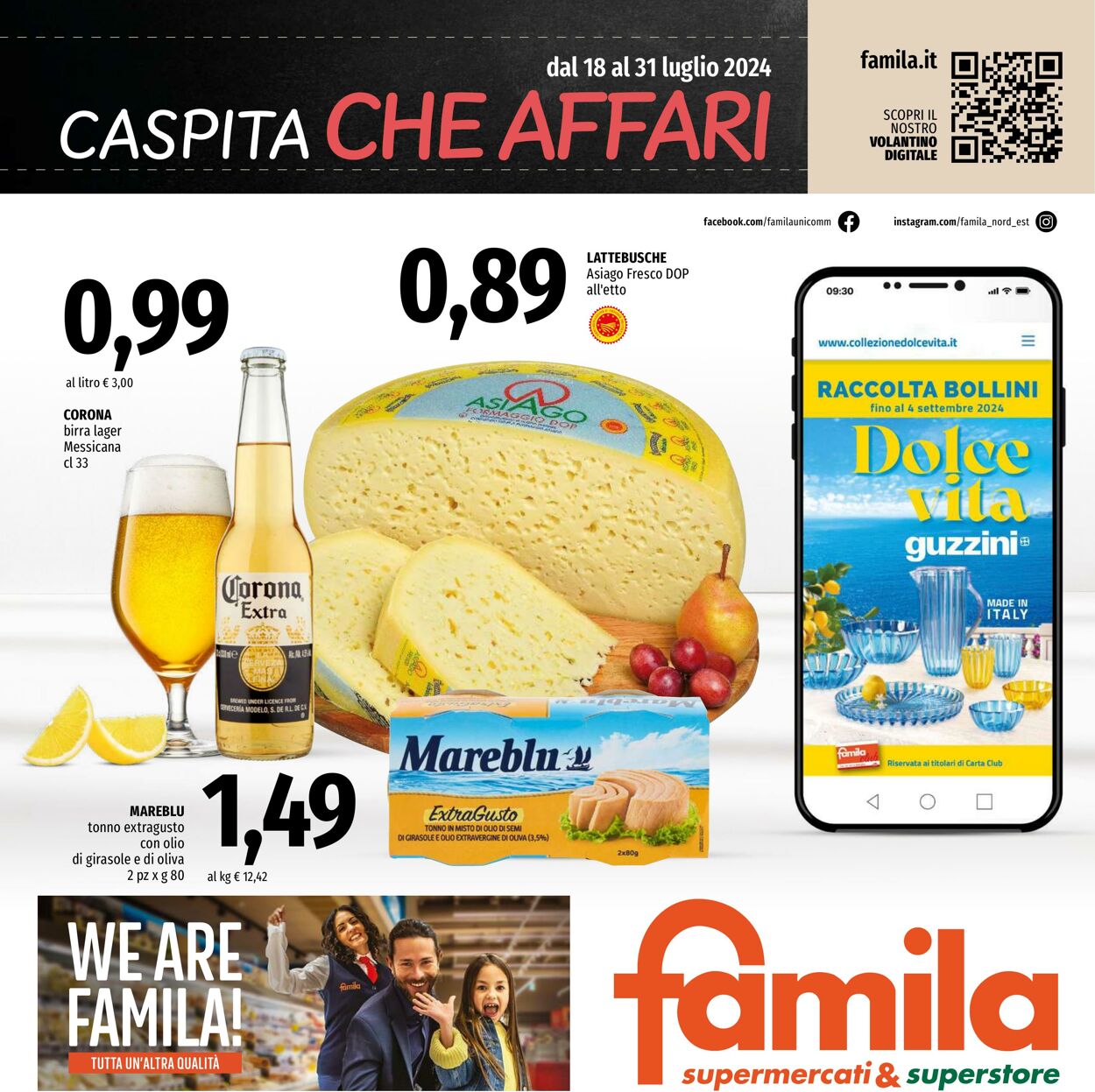 Volantino Famila 18.07.2024 - 31.07.2024