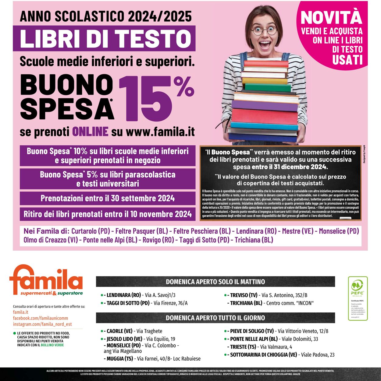 Volantino Famila 18.07.2024 - 31.07.2024