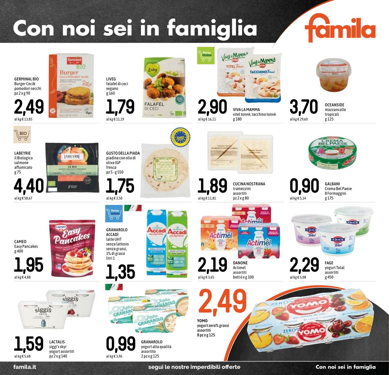 Volantino Famila 15.09.2022 - 28.09.2022