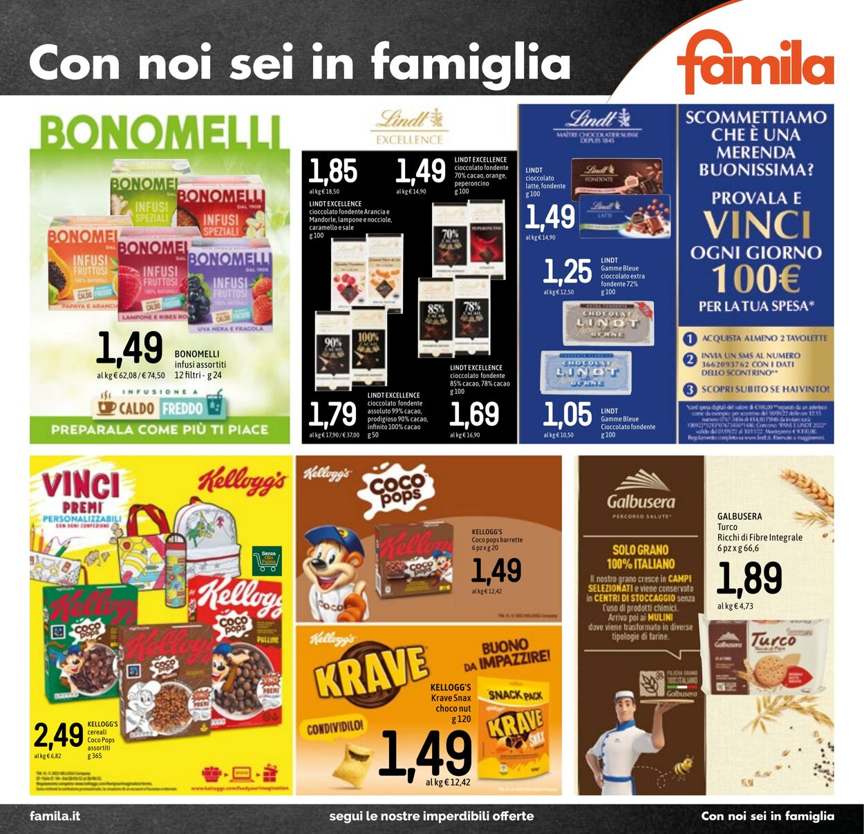 Volantino Famila 15.09.2022 - 28.09.2022