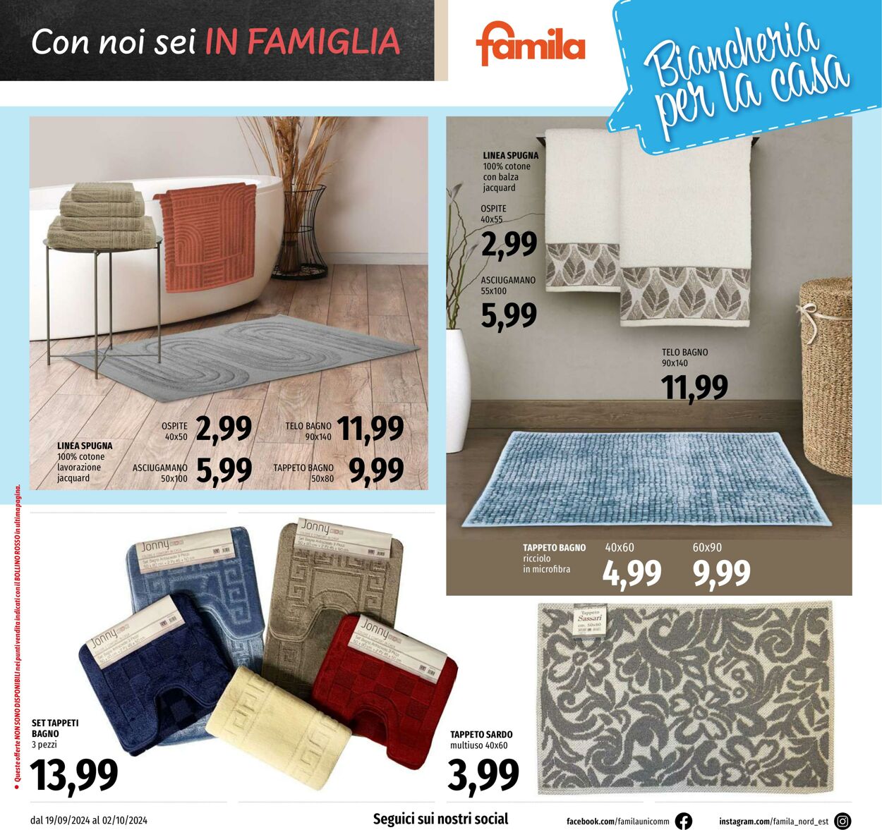 Volantino Famila 19.09.2024 - 02.10.2024