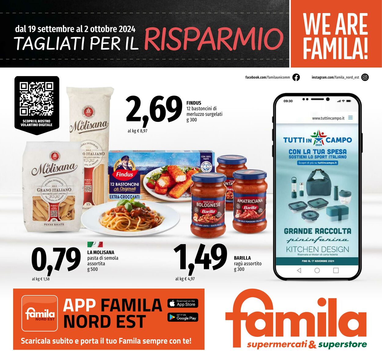 Volantino Famila 19.09.2024 - 02.10.2024