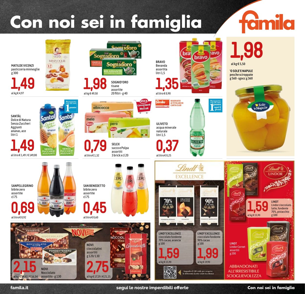 Volantino Famila 15.12.2022 - 28.12.2022