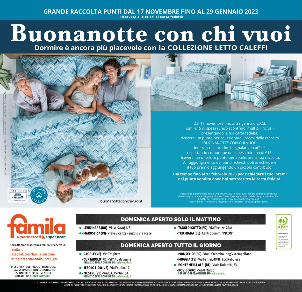 Volantino Famila 10.11.2022 - 23.11.2022