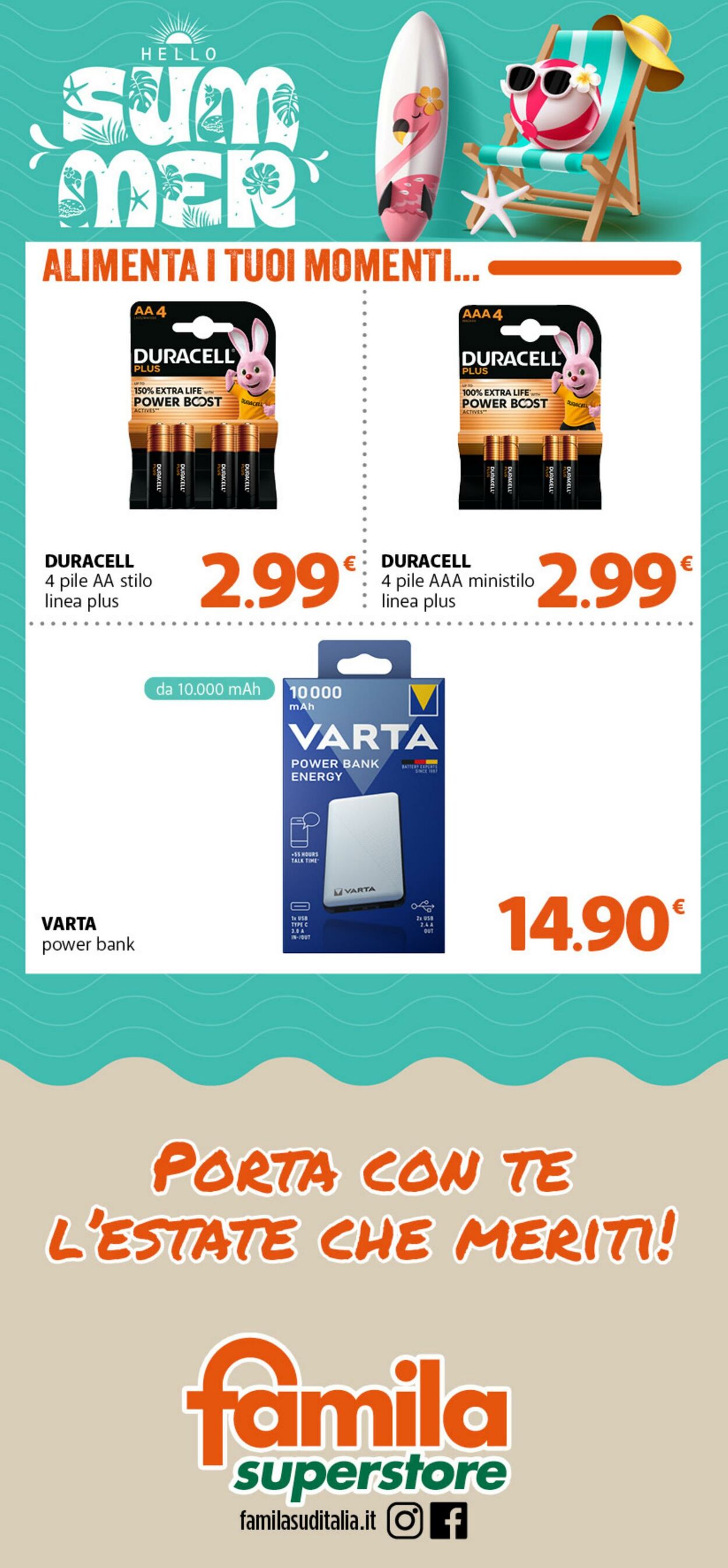 Volantino Famila 03.06.2025 - 29.06.2025