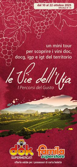 Volantino Famila 10.10.2025 - 22.10.2025
