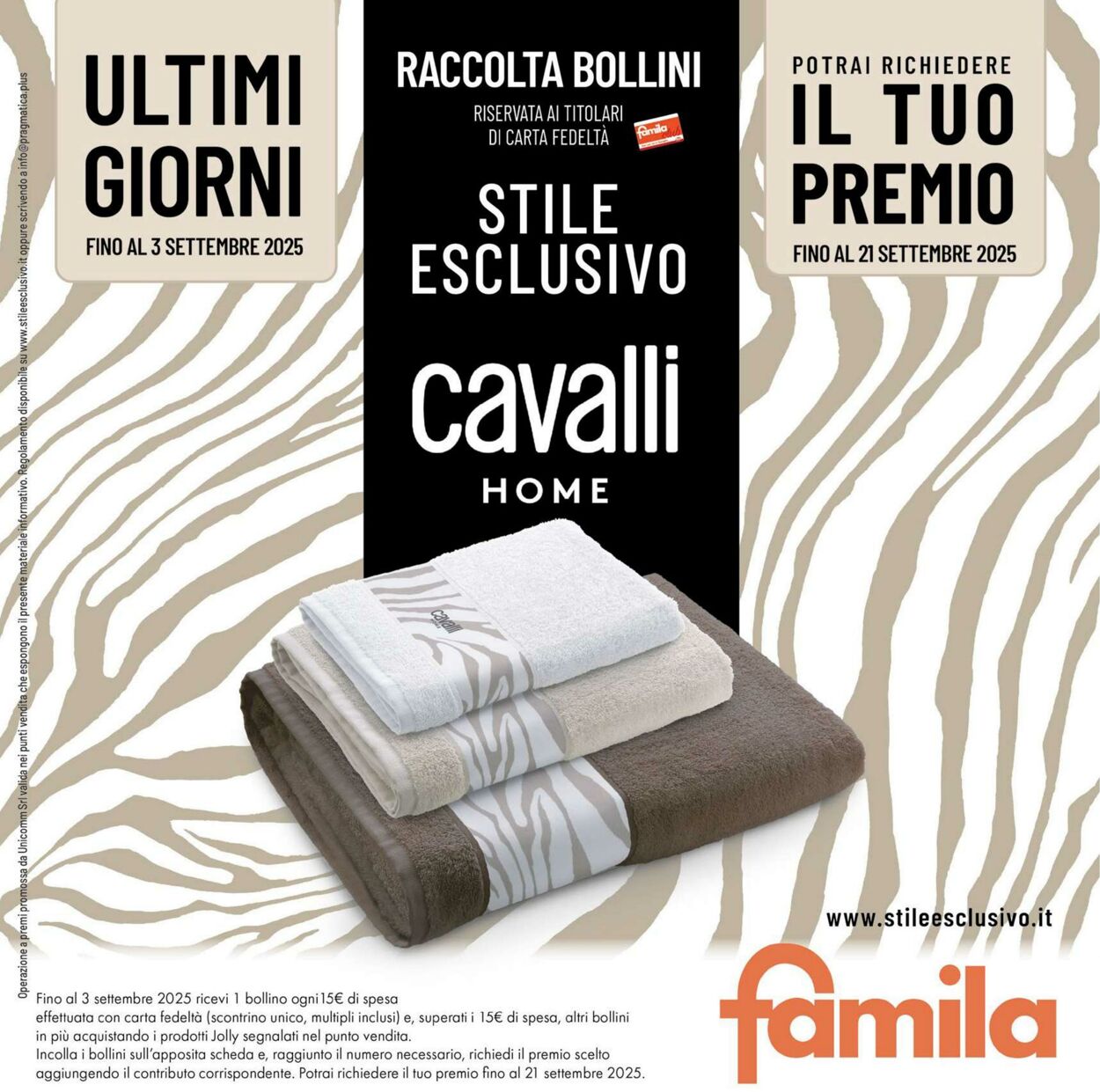Volantino Famila 21.08.2025 - 03.09.2025