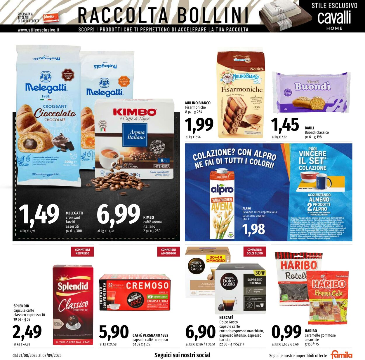 Volantino Famila 21.08.2025 - 03.09.2025