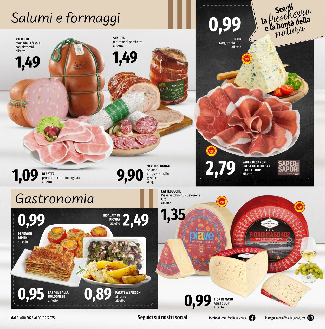 Volantino Famila 21.08.2025 - 03.09.2025