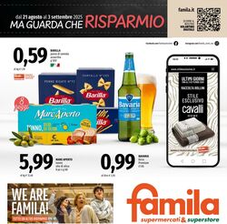Volantino Famila 21.08.2025 - 03.09.2025