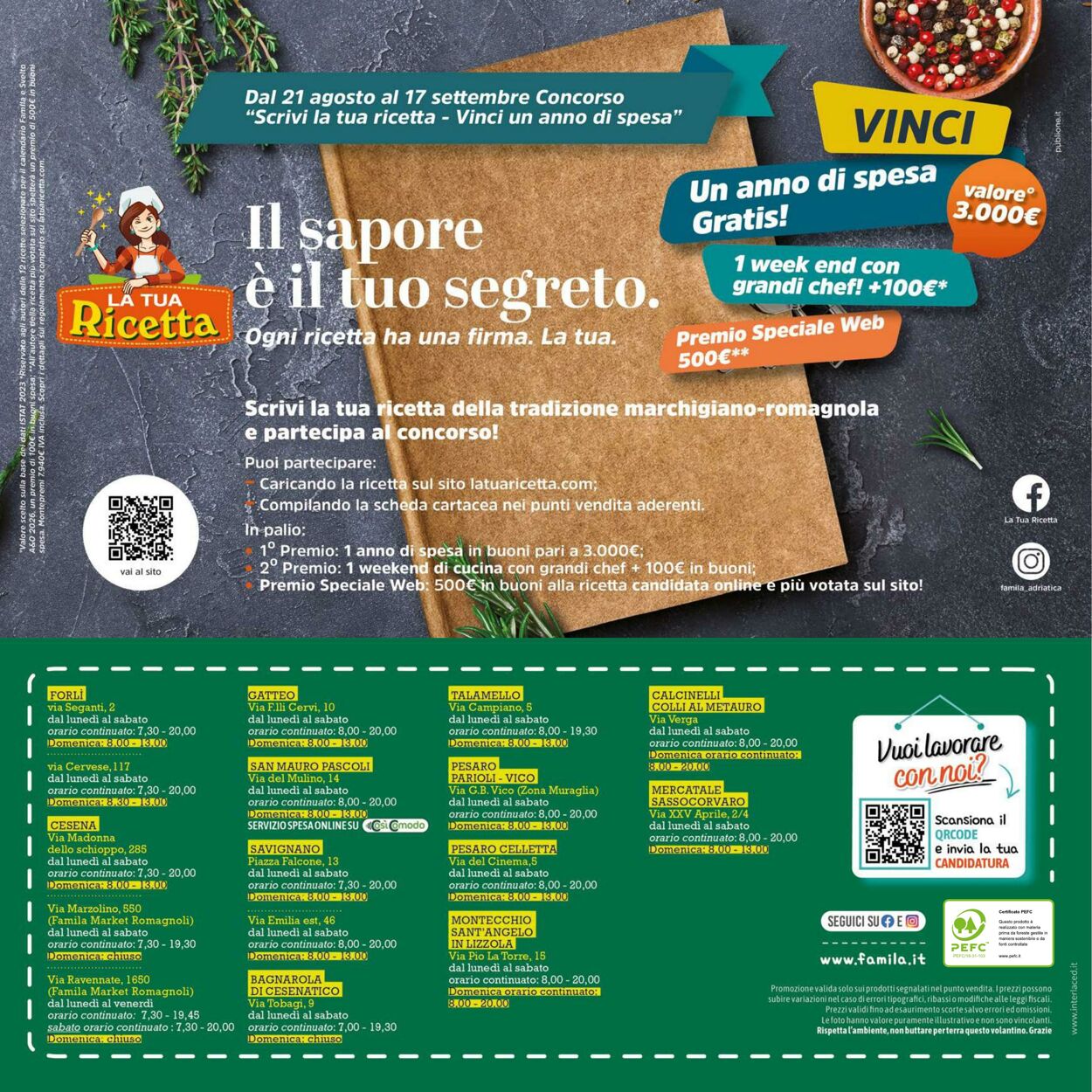 Volantino Famila 04.09.2025 - 17.09.2025
