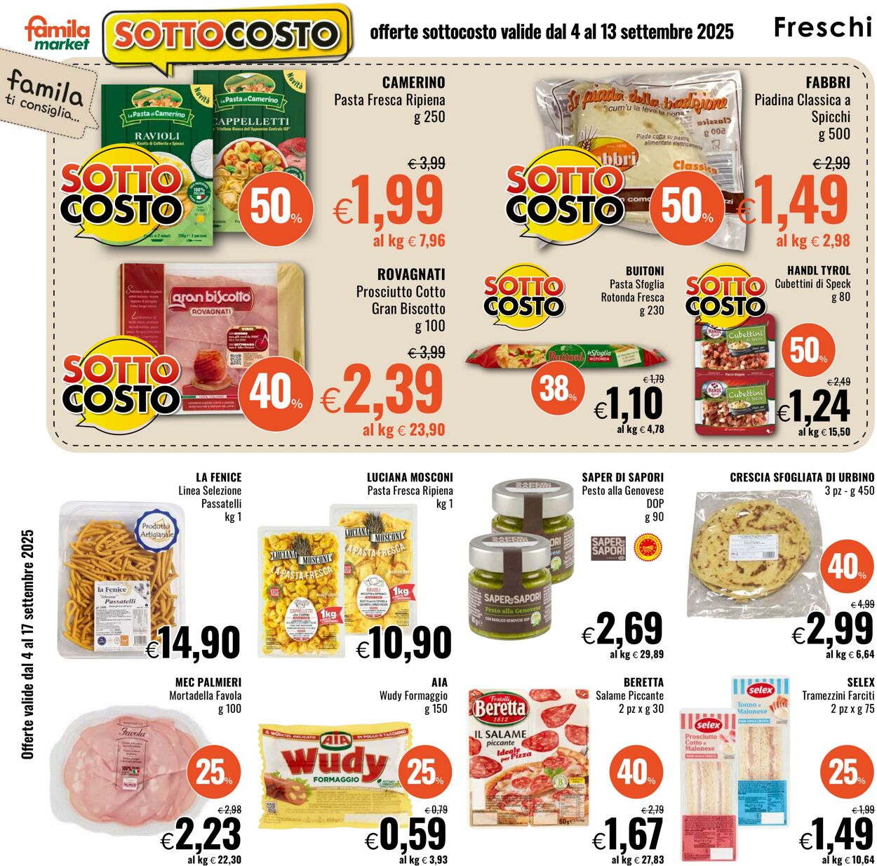 Volantino Famila 04.09.2025 - 17.09.2025