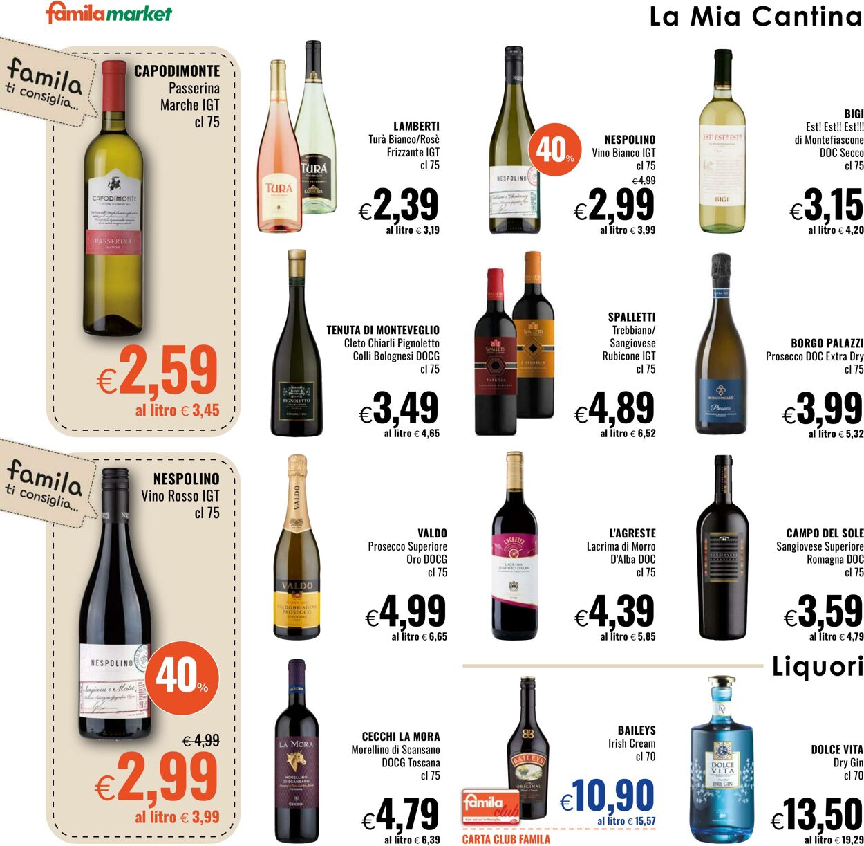 Volantino Famila 18.09.2025 - 01.10.2025