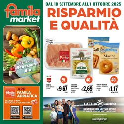 Volantino Famila 18.09.2025 - 01.10.2025