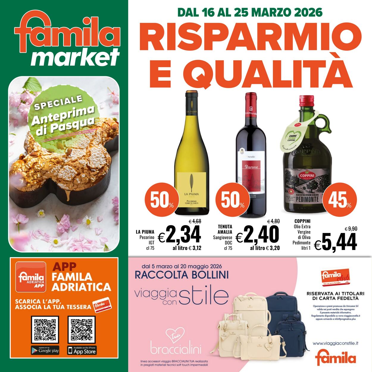 Volantino Famila 16.03.2026 - 25.03.2026