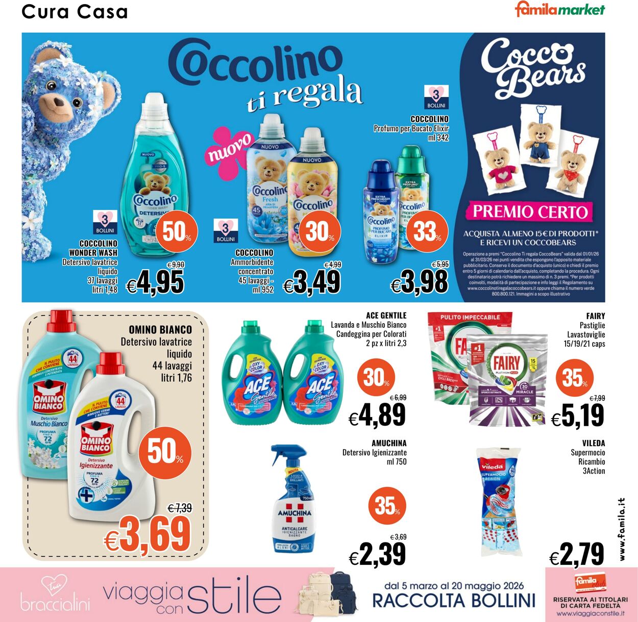Volantino Famila 16.03.2026 - 25.03.2026