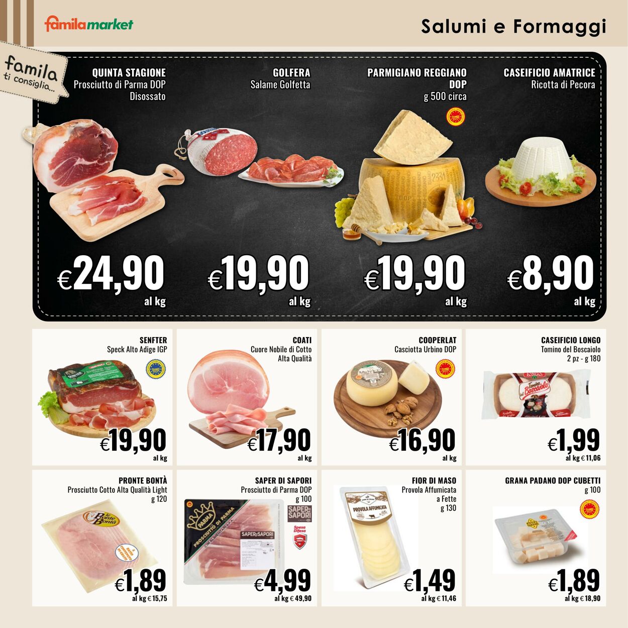 Volantino Famila 16.03.2026 - 25.03.2026