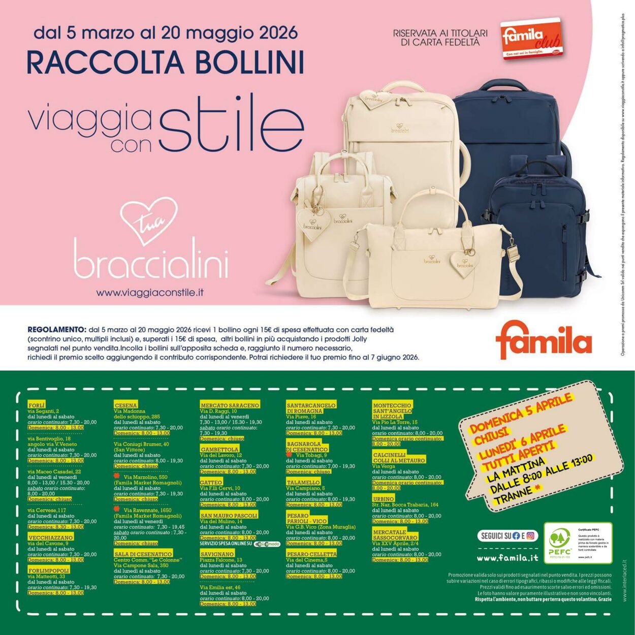 Volantino Famila 26.03.2026 - 08.04.2026