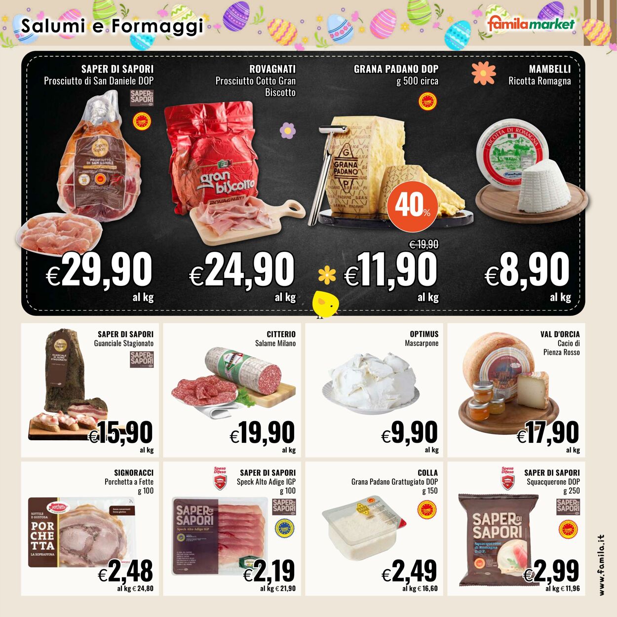 Volantino Famila 26.03.2026 - 08.04.2026