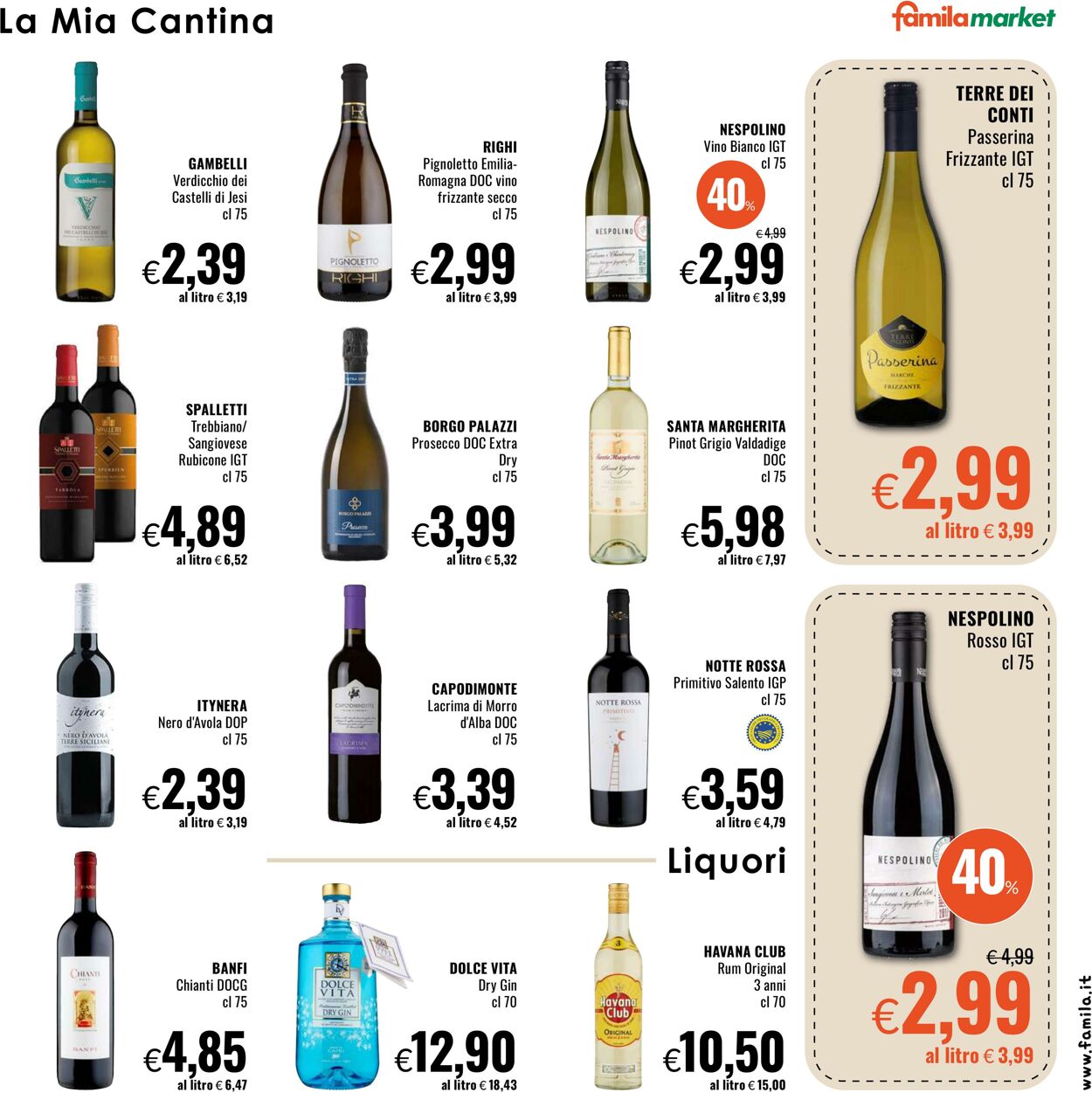 Volantino Famila 09.04.2026 - 22.04.2026