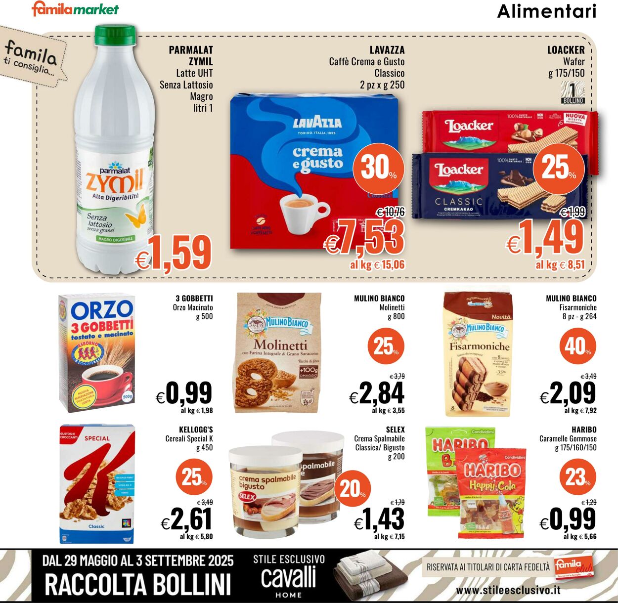 Volantino Famila 21.08.2025 - 03.09.2025