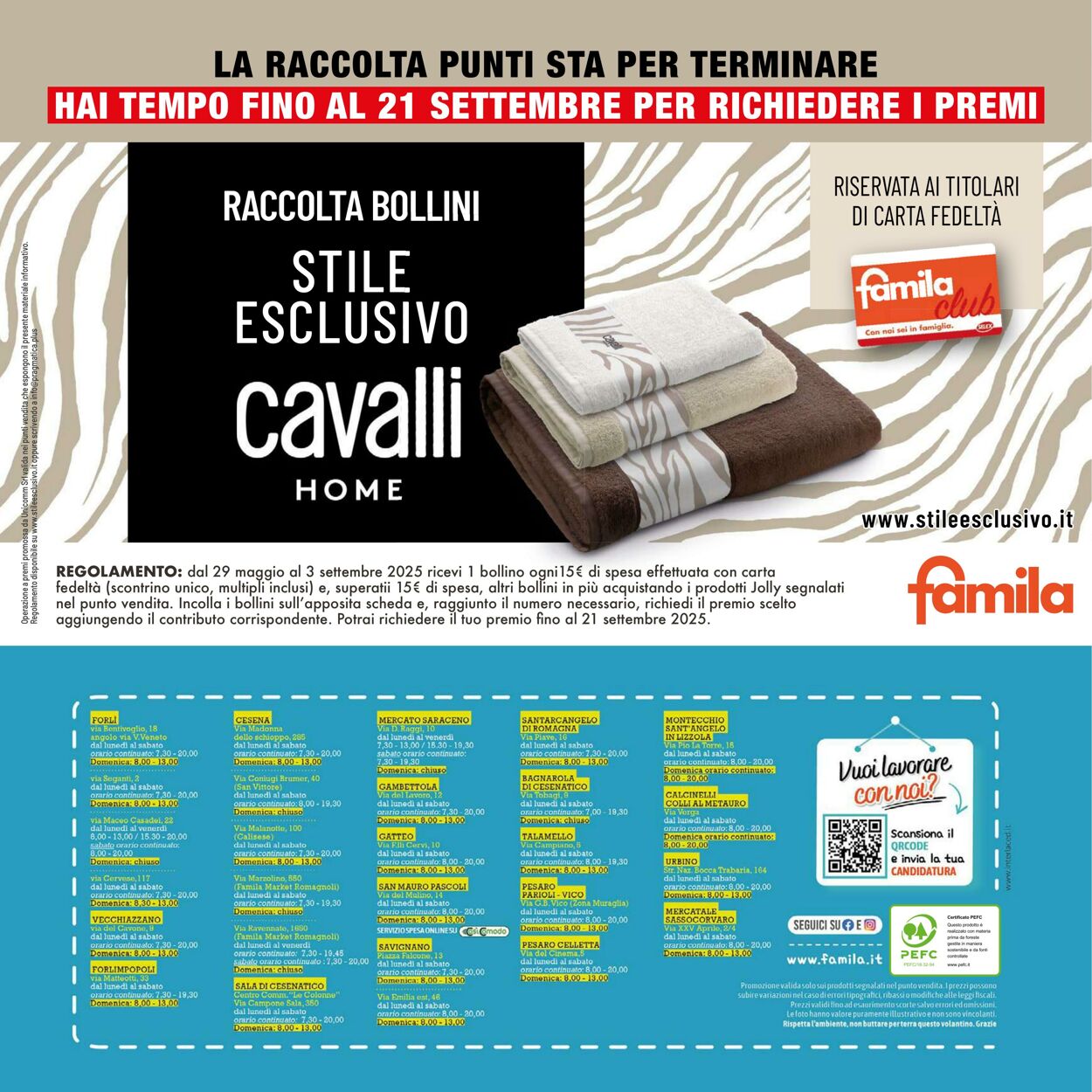 Volantino Famila 21.08.2025 - 03.09.2025