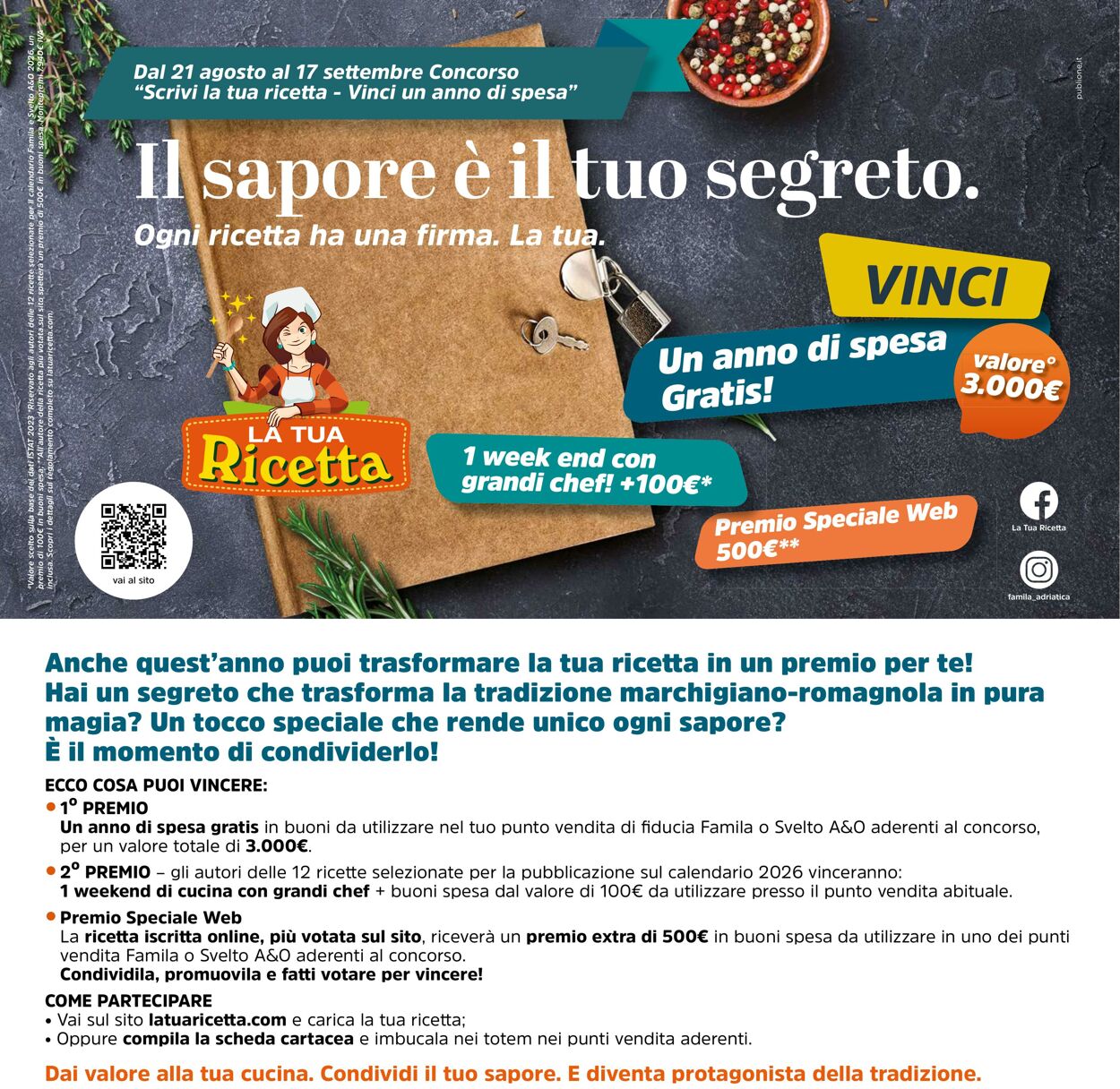 Volantino Famila 21.08.2025 - 03.09.2025