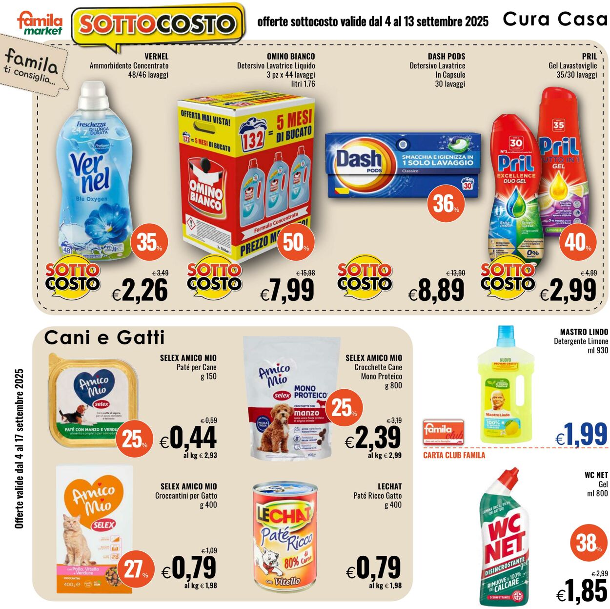 Volantino Famila 04.09.2025 - 17.09.2025