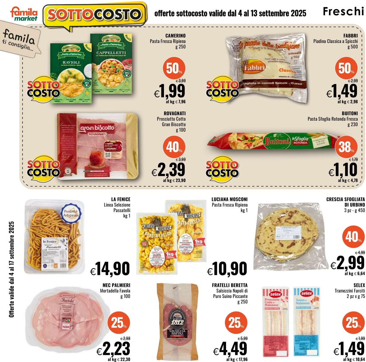 Volantino Famila 04.09.2025 - 17.09.2025
