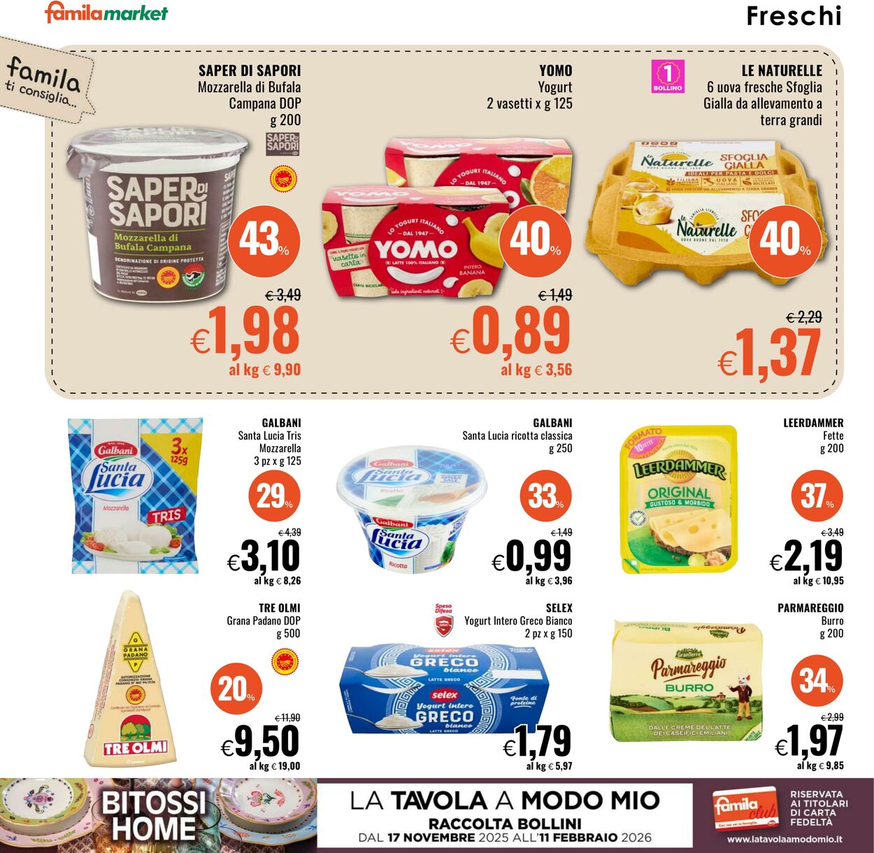 Volantino Famila 27.11.2025 - 10.12.2025