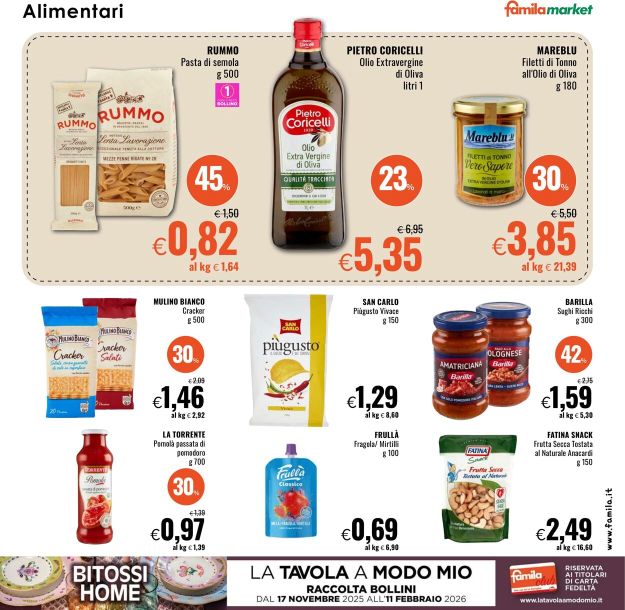 Volantino Famila 27.11.2025 - 10.12.2025