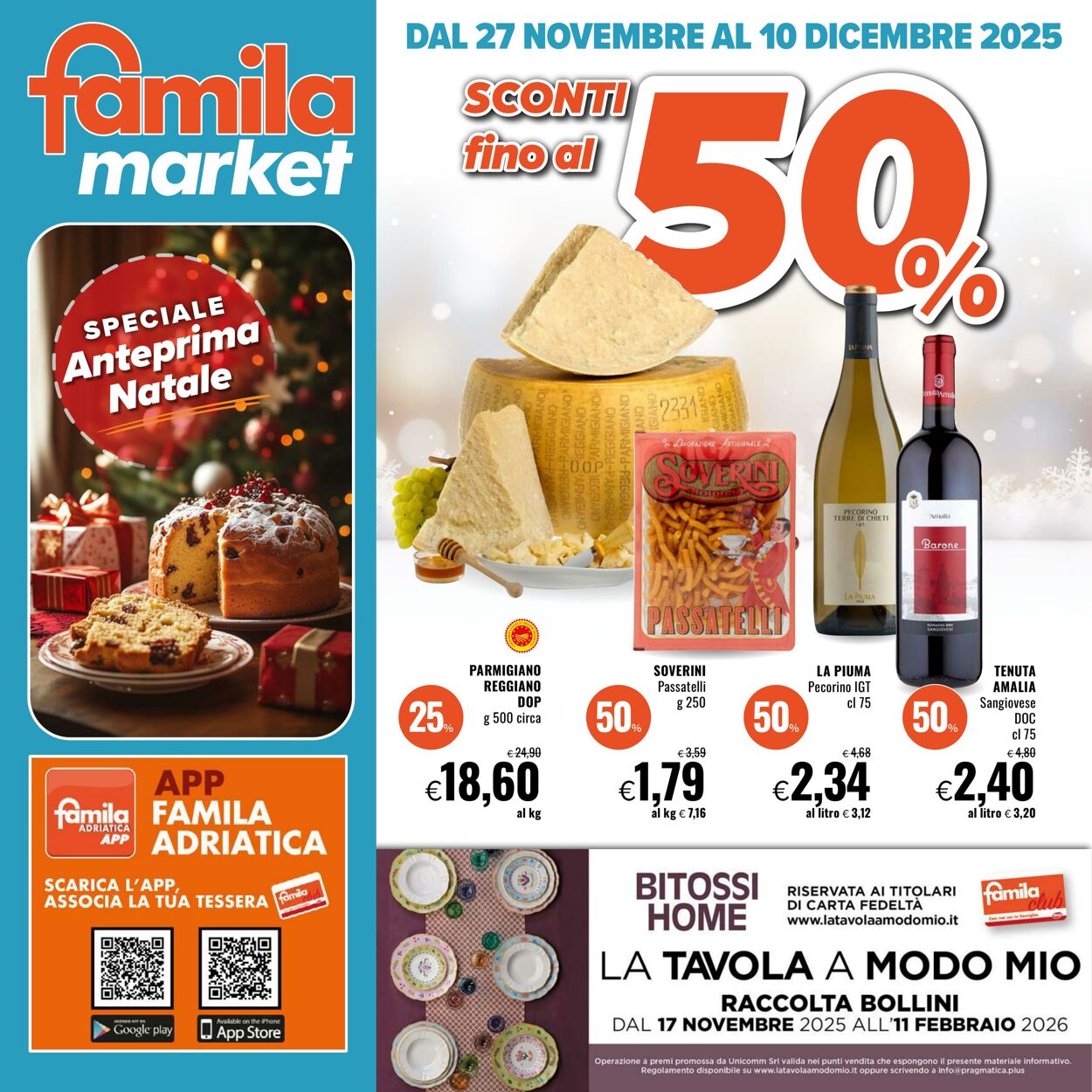 Volantino Famila 27.11.2025 - 10.12.2025