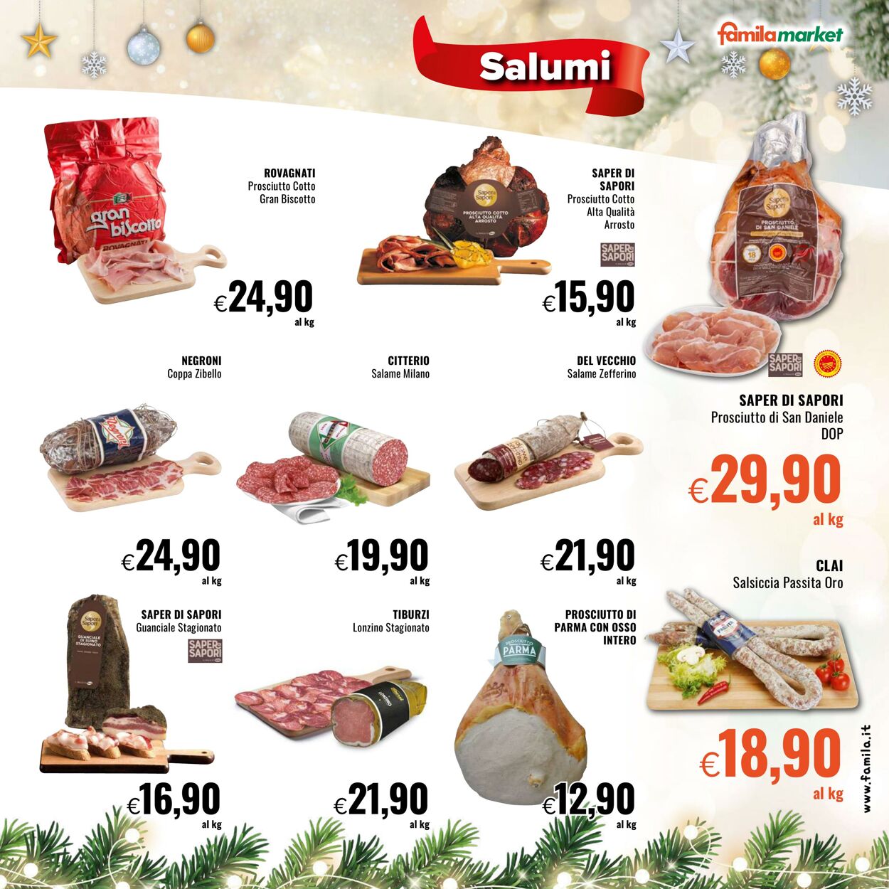 Volantino Famila 11.12.2025 - 24.12.2025