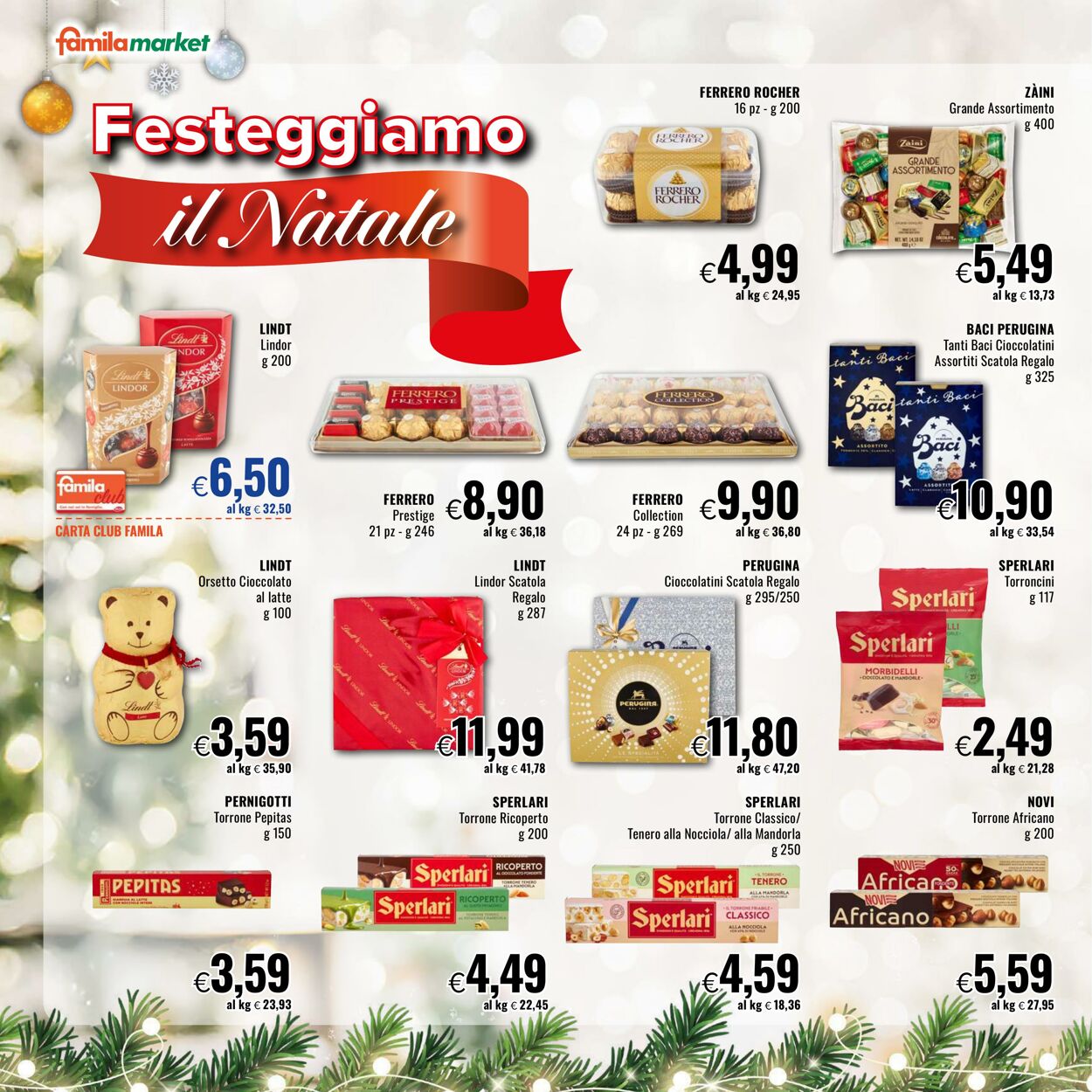 Volantino Famila 11.12.2025 - 24.12.2025