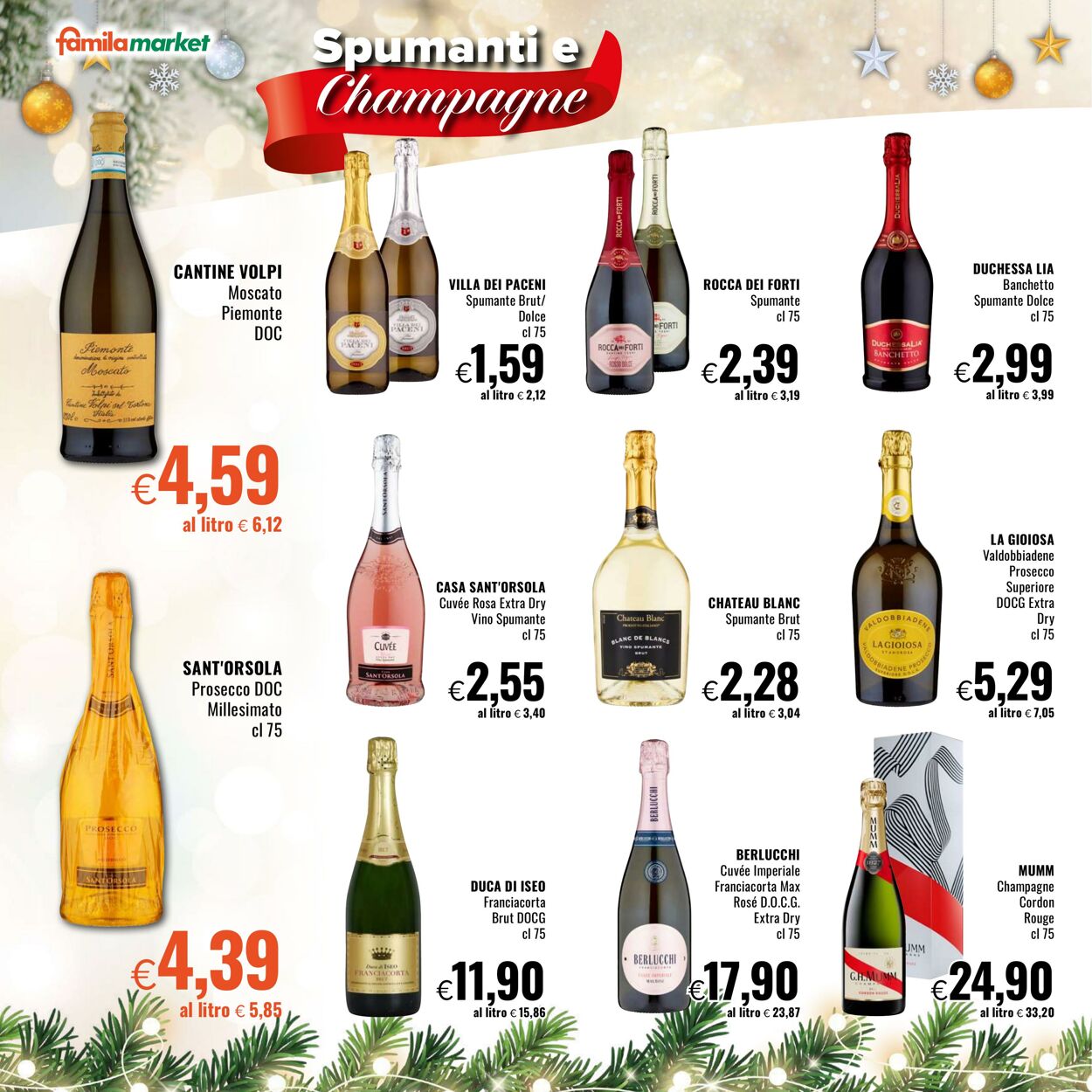 Volantino Famila 11.12.2025 - 24.12.2025