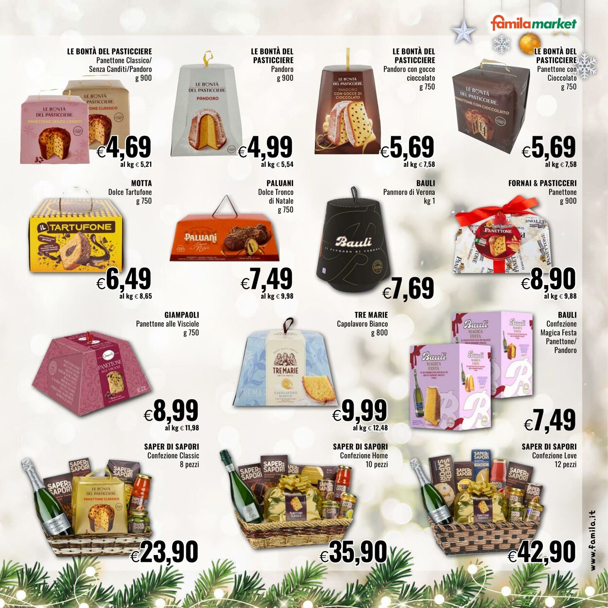 Volantino Famila 11.12.2025 - 24.12.2025