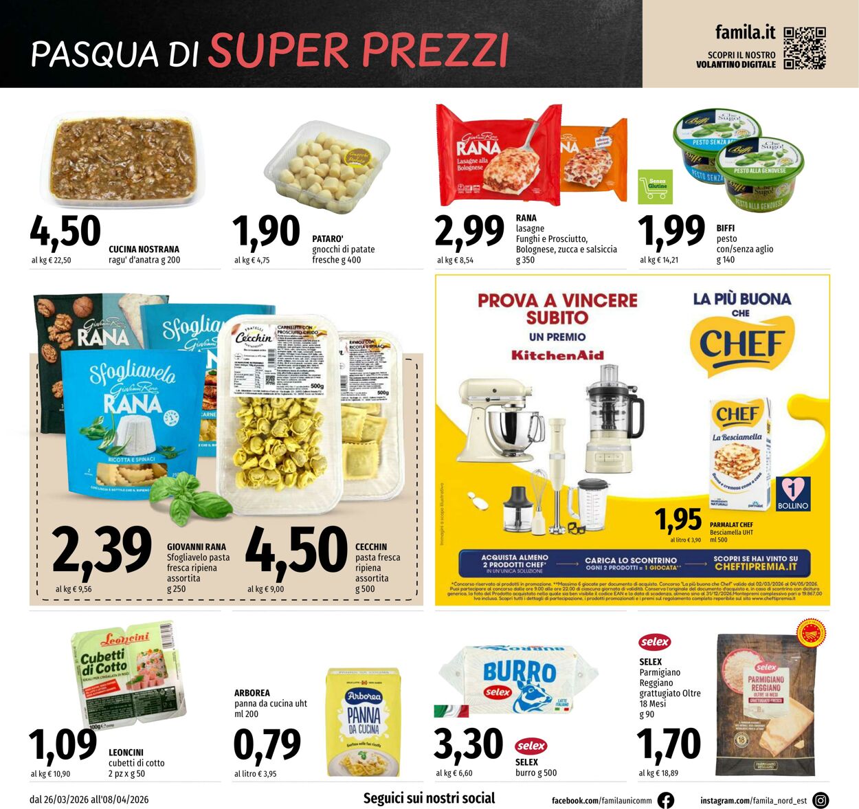 Volantino Famila 26.03.2026 - 08.04.2026