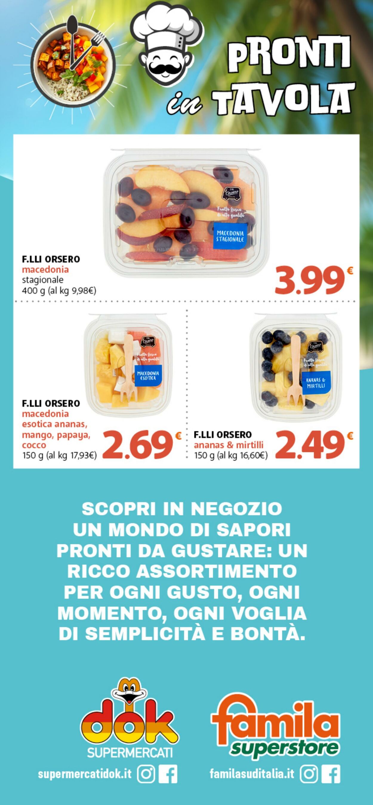 Volantino Famila 06.08.2025 - 24.08.2025
