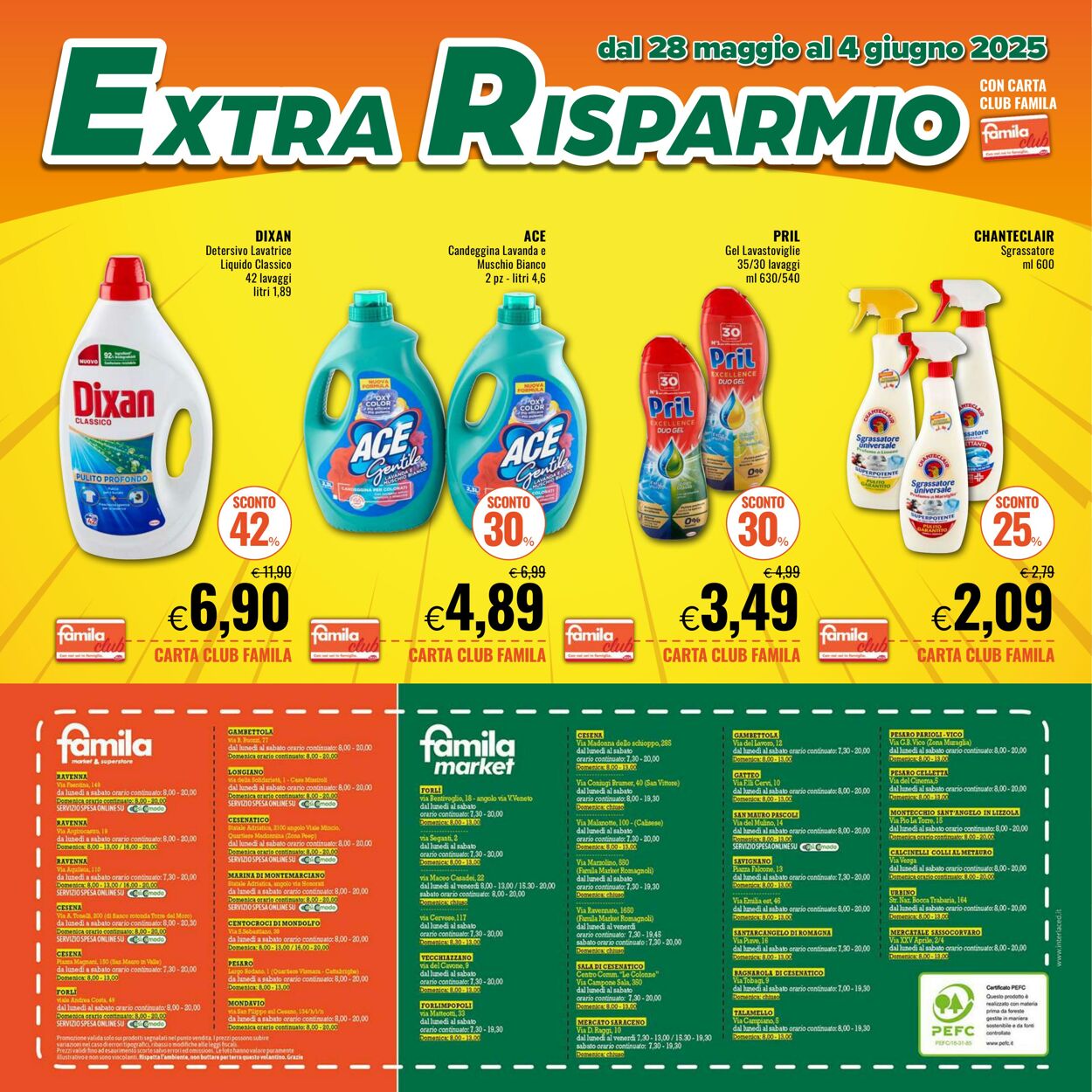 Volantino Famila 28.05.2025 - 04.06.2025