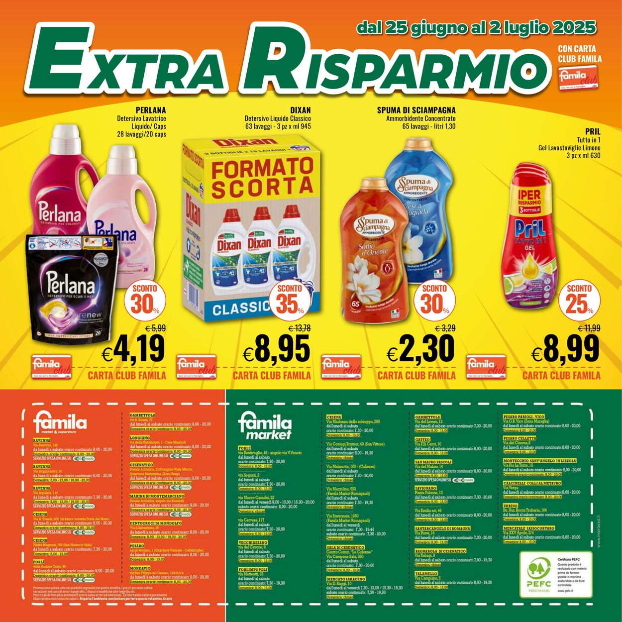Volantino Famila 25.06.2025 - 02.07.2025