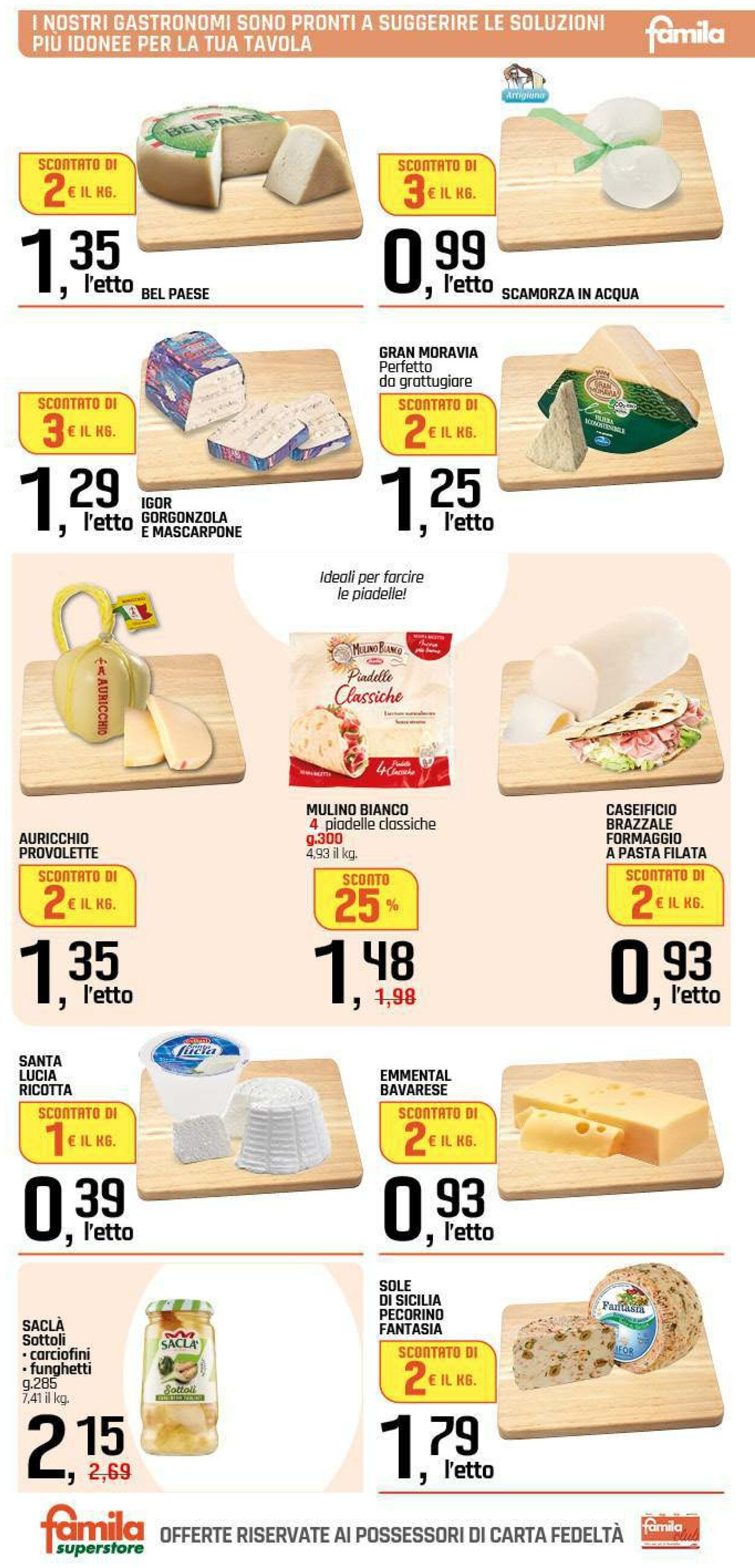 Volantino Famila 18.09.2025 - 27.09.2025