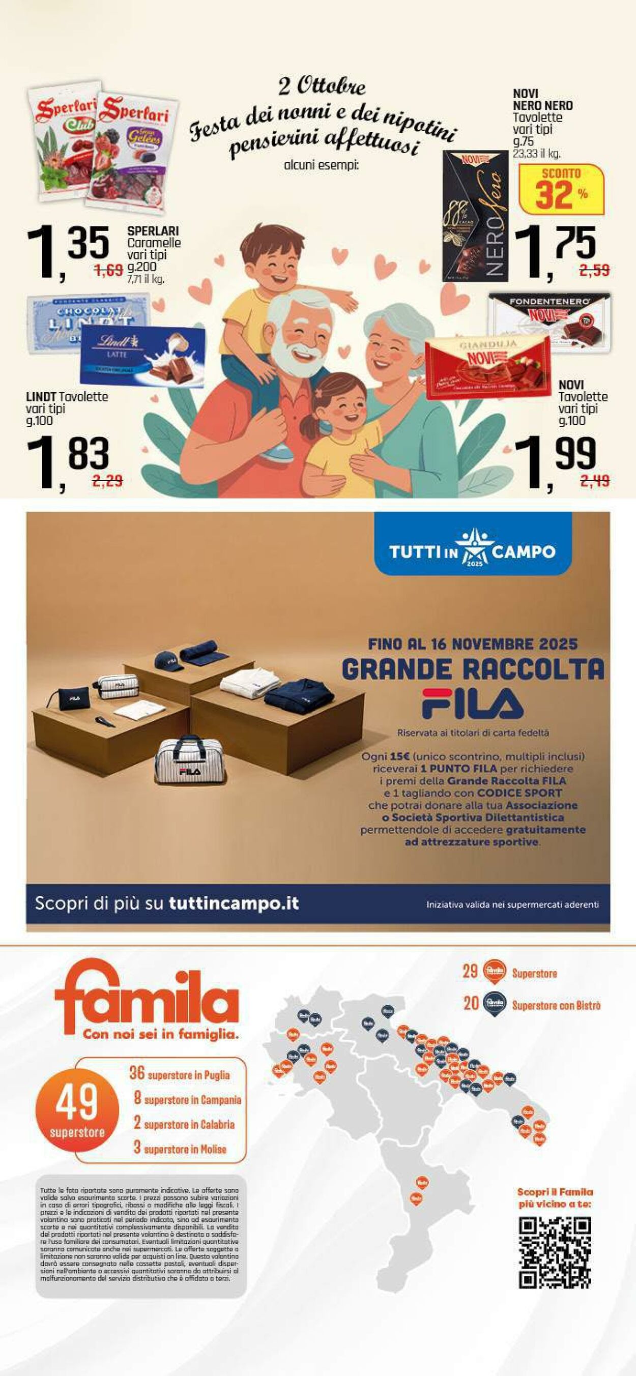 Volantino Famila 18.09.2025 - 27.09.2025