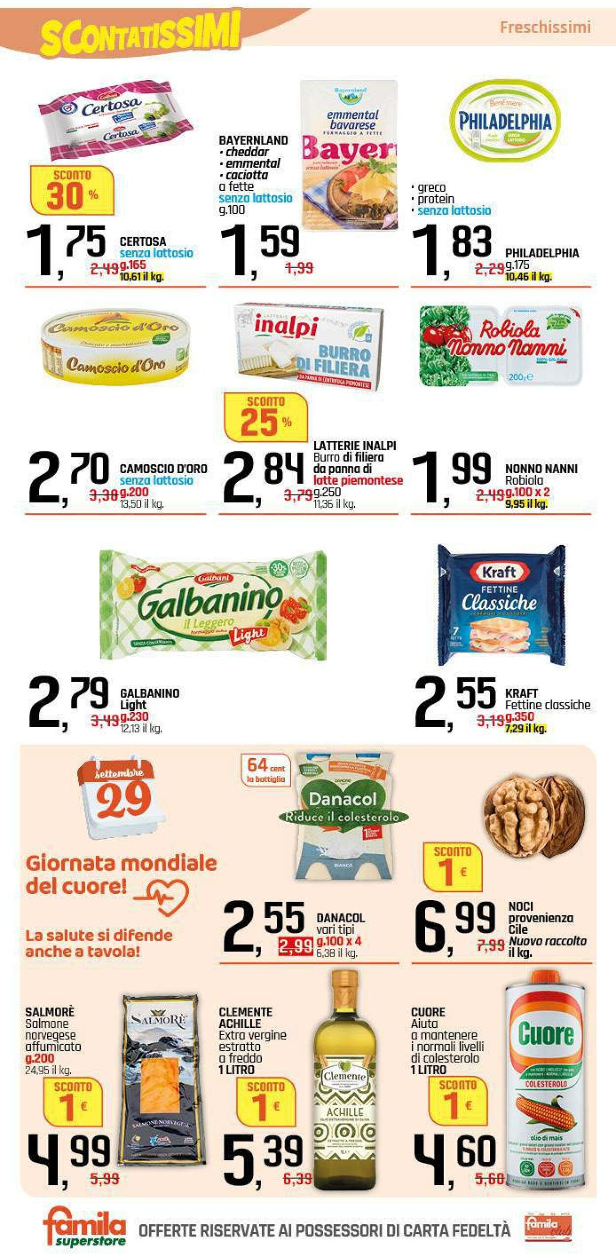 Volantino Famila 18.09.2025 - 27.09.2025